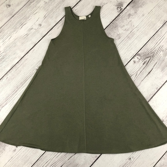 Aritzia Dresses & Skirts - Aritzia Wilfred Free Rosa Knit Swing Dress